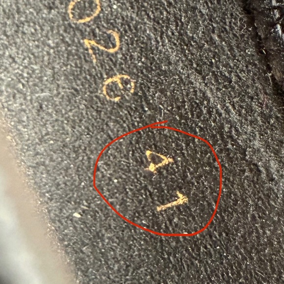 Black Flats with Mesh Design and Synthetic Leather - Picture 4 of 5